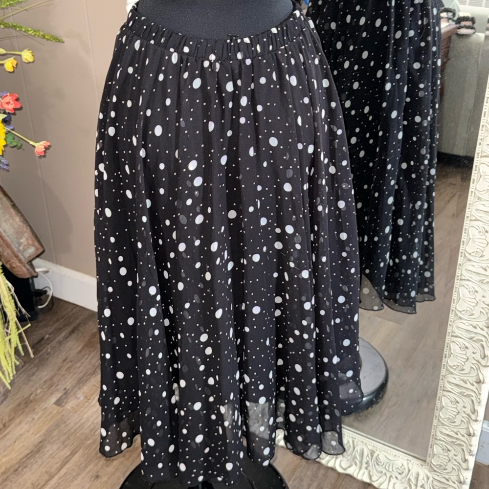 LAPIS • Polka Dot Twirl Skirt - Picture 8 of 10